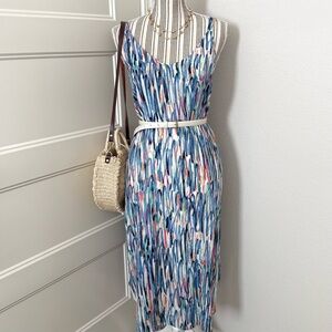 Nic + Zoe Abstract Print Dress – Size Small